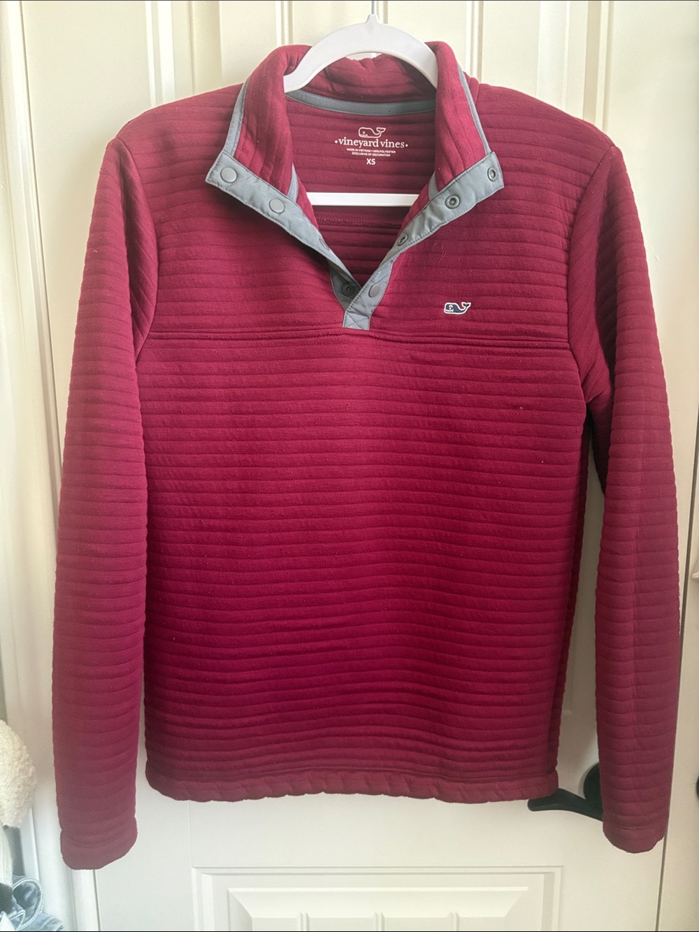 Vineyard Vines Men's Quilted Snap-Up Pullover